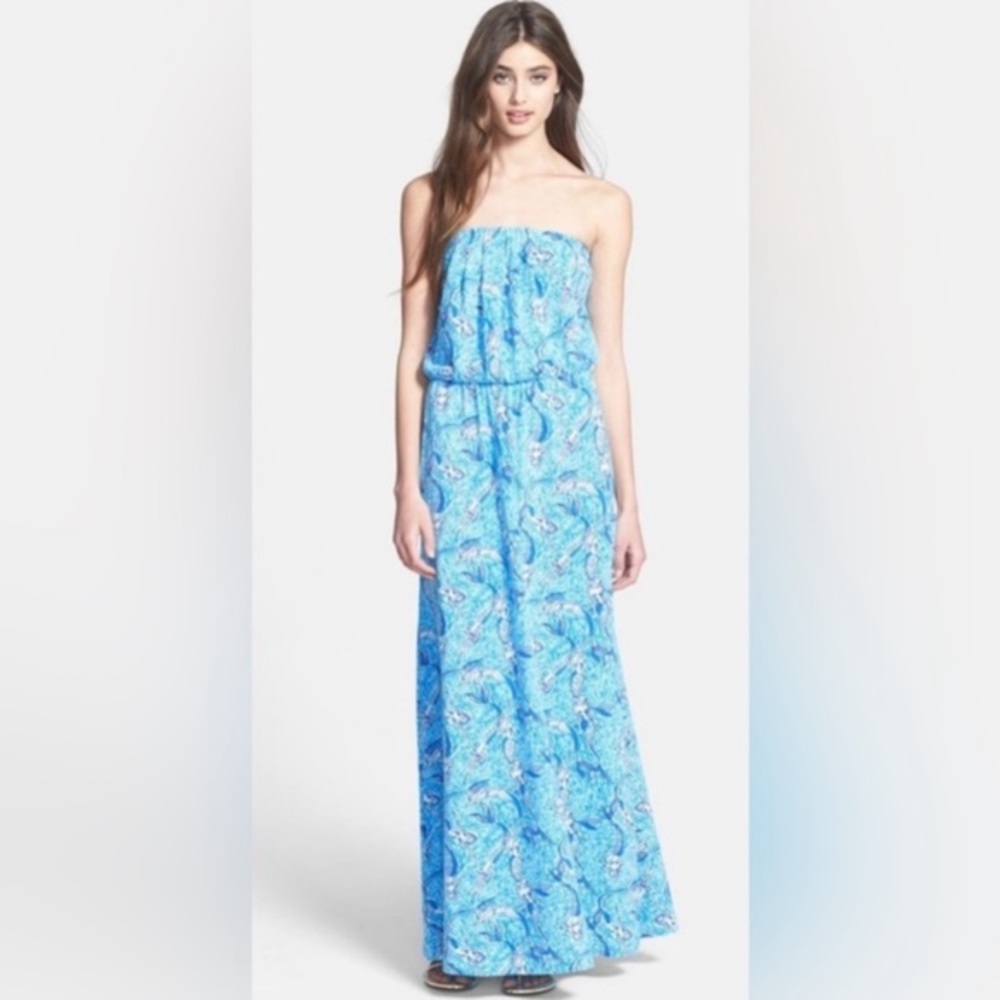 Lilly Pulitzer Marlisa Maxi Dress in Nice Tail
